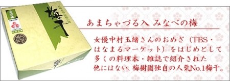 あまちゃづる入 みなべの梅干／梅樹園